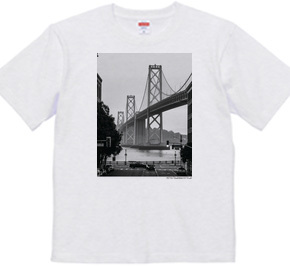 フォトT ブルックリン橋 半袖Tシャツ [6.2 oz