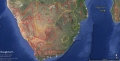 南アフリカ津波痕跡 1