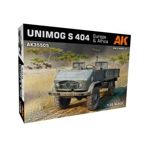 送料無料◆AKインタラクティブ 1/35 ウニモグ S404 ヨーロッパ & アフリカ プラモデル AK35505 