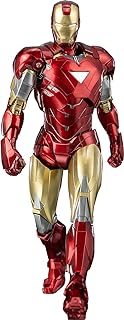 DLX Marvel Studios The Infinity Saga[マーベル スタジオ インフィニティ サーガ] Iron Man Mark 6[DLX アイアンマン マーク6] 1/12スケール ABS&PVC&亜鉛合金&その他の金属製 塗装済み可動フィギュア