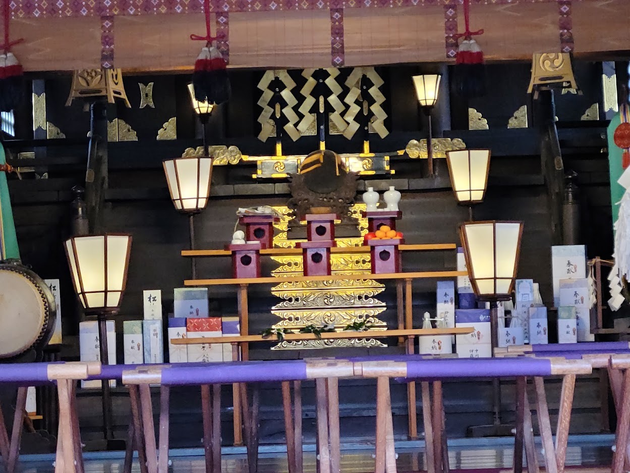 沼津日枝神社2023春幻日のヨハネ聖地 祭壇