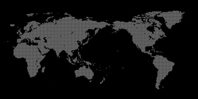 日本と海外の場所が分かる世界地図
