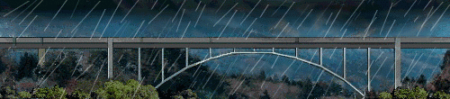 橋を渡るN700系新幹線と雨フリー素材