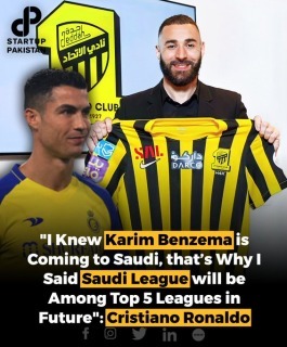 Cristiano Ronaldo If Saudi Arabia continue to do the work for the next 5 years, I think the Saudi League can be the 5th best league in the world