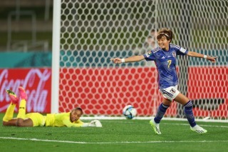 Zambia W 0-[1] Japan W - Hinata Miyazawa goal