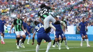 Chelsea 0 - [1] Brighton - Danny Welbeck Mitoma assists