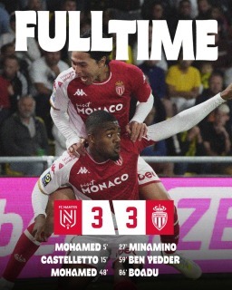 3 goals and 2 assists in 3 Ligue 1 games for Takumi Minamino AS Monaco