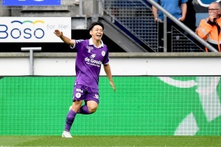 Koki Saito shines at Abe Lenstra stadium with 2 goals