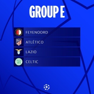 Results of the draw for the 2023-24 UEFA Champions League Group Stage E