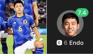 Germany 1 - 4 Japan Endo wataru sofascore