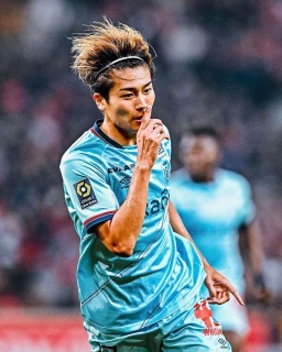Lille 0 - [2] Reims - Keito Nakamura goal