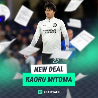 Kaoru Mitoma has agreed a new 5-year contract with Brighton