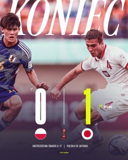 The Polish national team lost 0-1 to Japan at the U17 World cup 2023