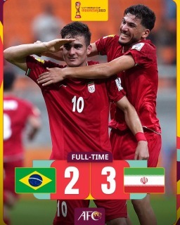 Irans under-17 defeat Brazil 3-2 in World Cup
