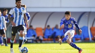 U-22 Japan [2] - [2] U-22 Argentina Yuito Suzuki goal