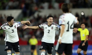 Syria 0 - [4] Japan - Yukinari Sugawara goal