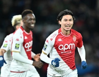 PSG 1 - [1] Monaco - Takumi Minamino goal 2023