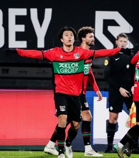 NEC Nijmegen 1-0 G A Eagles - Koki Ogawa goal