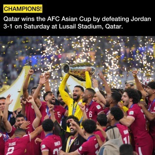 Jordan 1-3 Qatar AFC Asian Cup Final