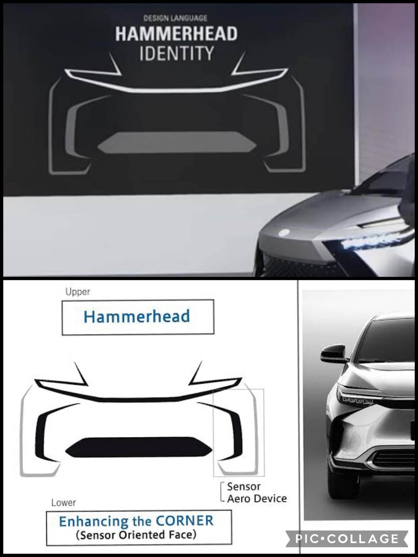 Toyota hummer head identity トヨタハンマーヘッドデザイン
