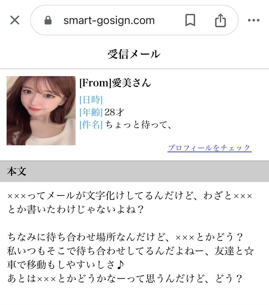 smart/スマート（smart-gosign.com） 愛美