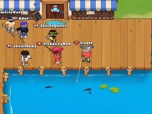 マルチプレイで魚釣りゲーム【Fishington.io】
