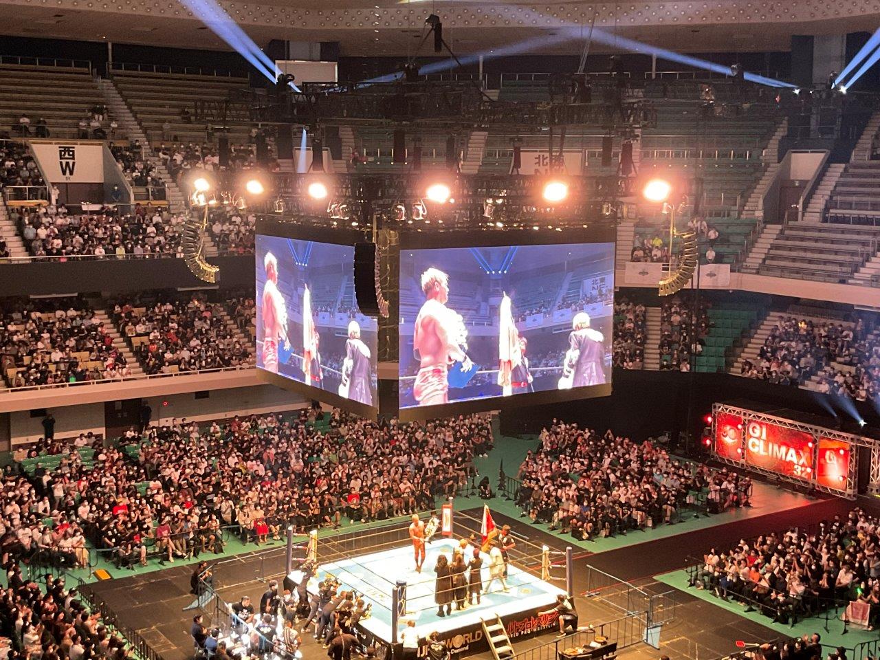 新日本プロレスG1クライマックス2022年8月18日オカダ優勝2
