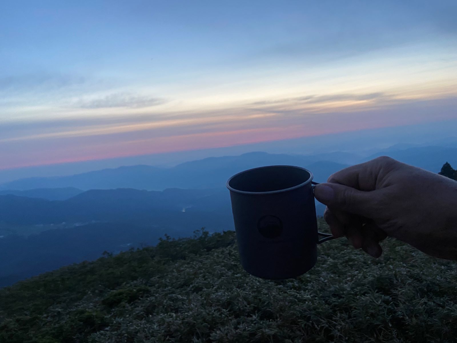 氷ノ山登山　コーヒー