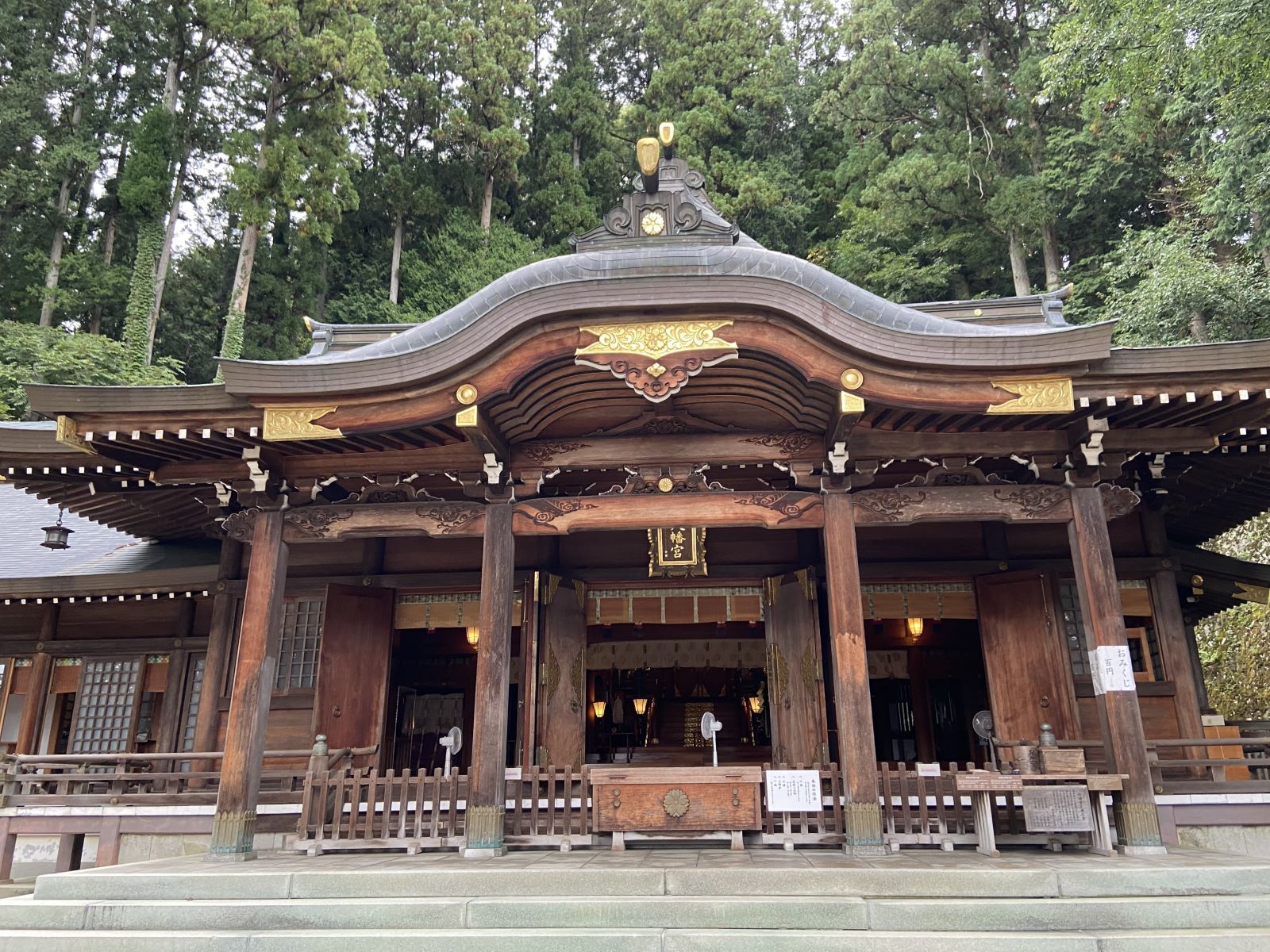 櫻山八幡宮　拝殿