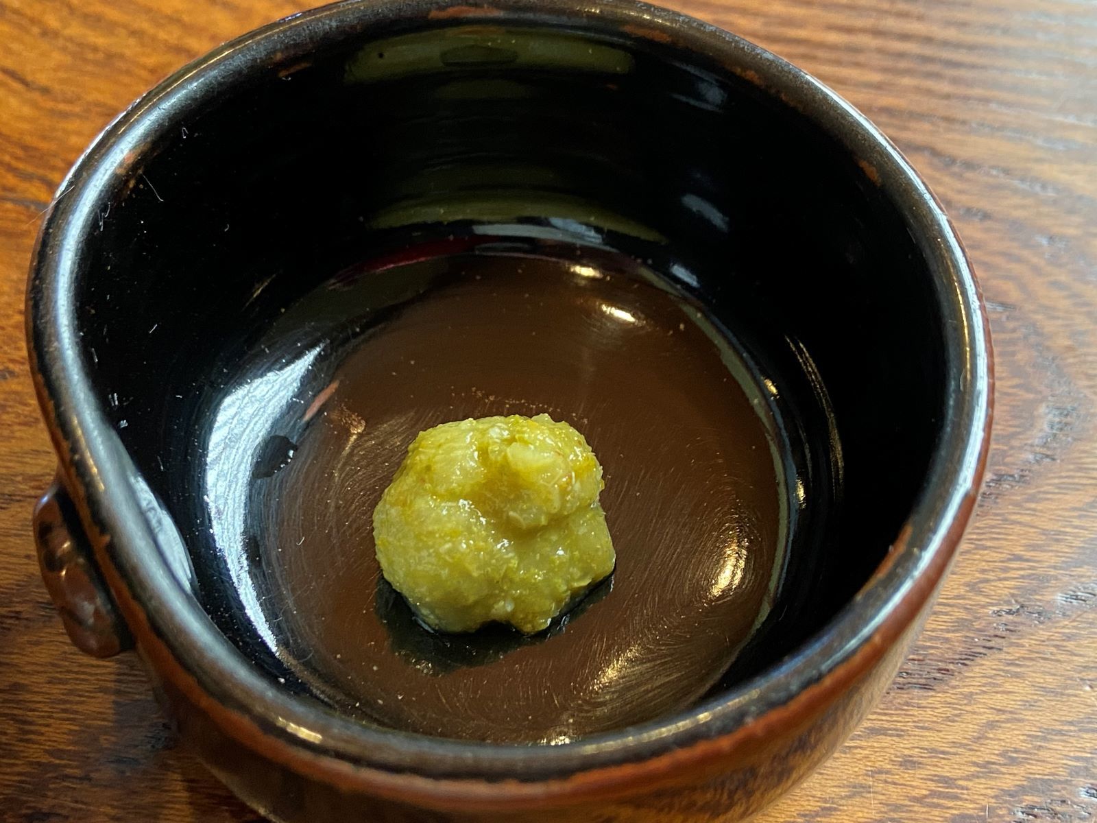 寿楽庵　神鍋ねぎのつけ麺蕎麦　柚子山椒