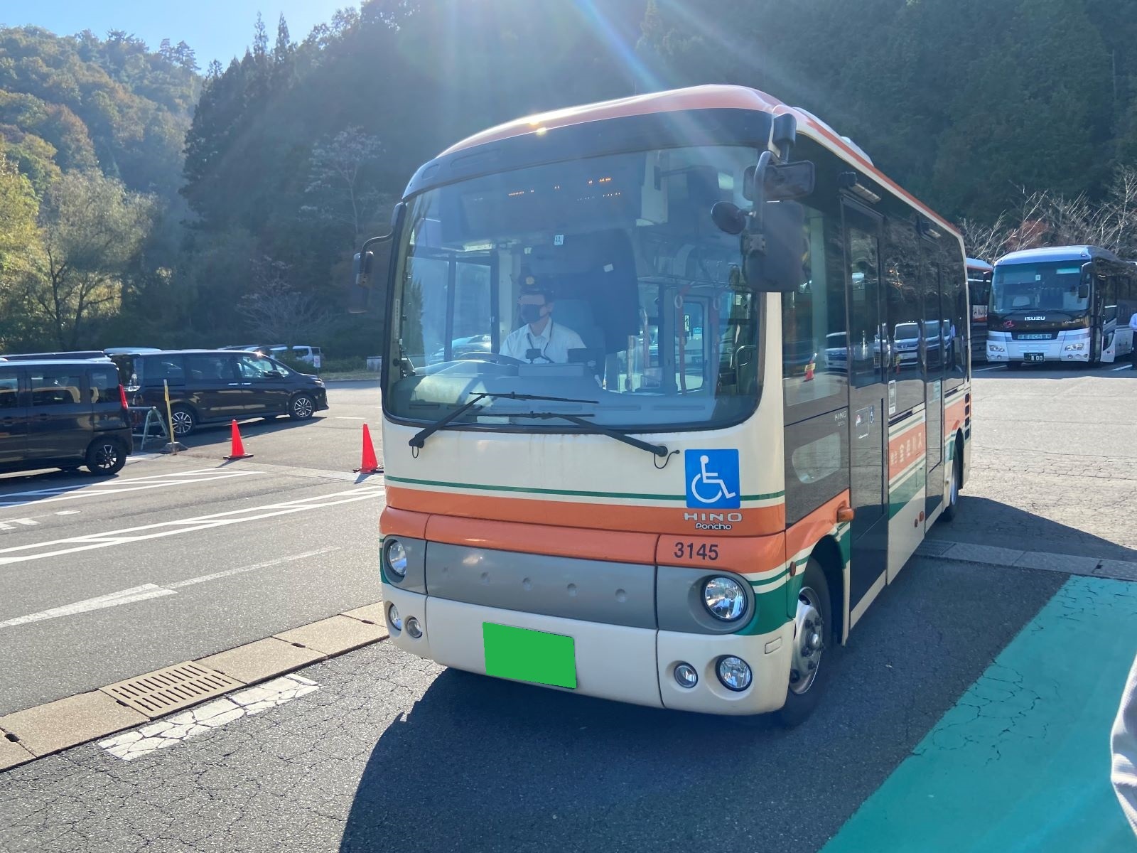 竹田城跡　天空バス