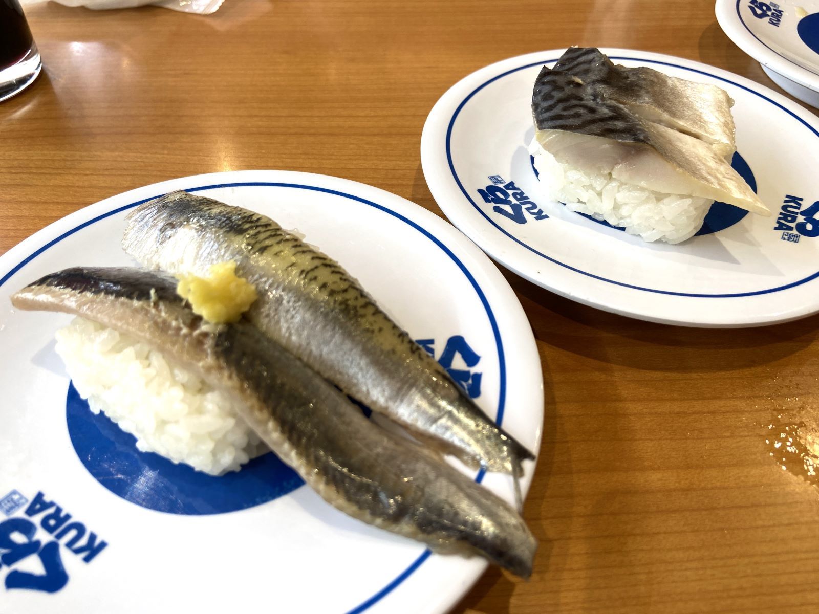 くら寿司　豊岡店　真いわし１１５　肉厚とろ〆さば　１１５