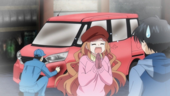 今期アニメさん、事故った車を格安で直してしまう・・・