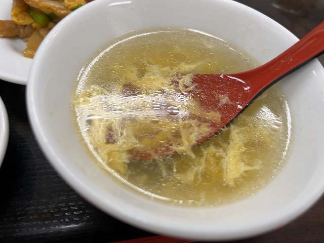 定食4玉子スープ1